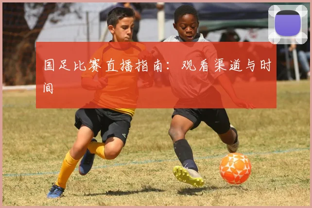 国足比赛直播指南:观看渠道与时间